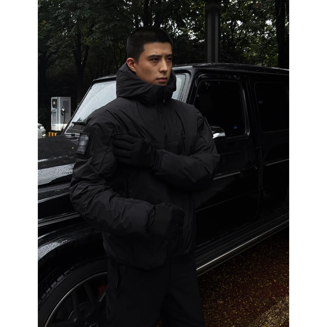 西博户外防寒GEN2.2军版棉服男士防风防水冬季设计感运动连帽棉服