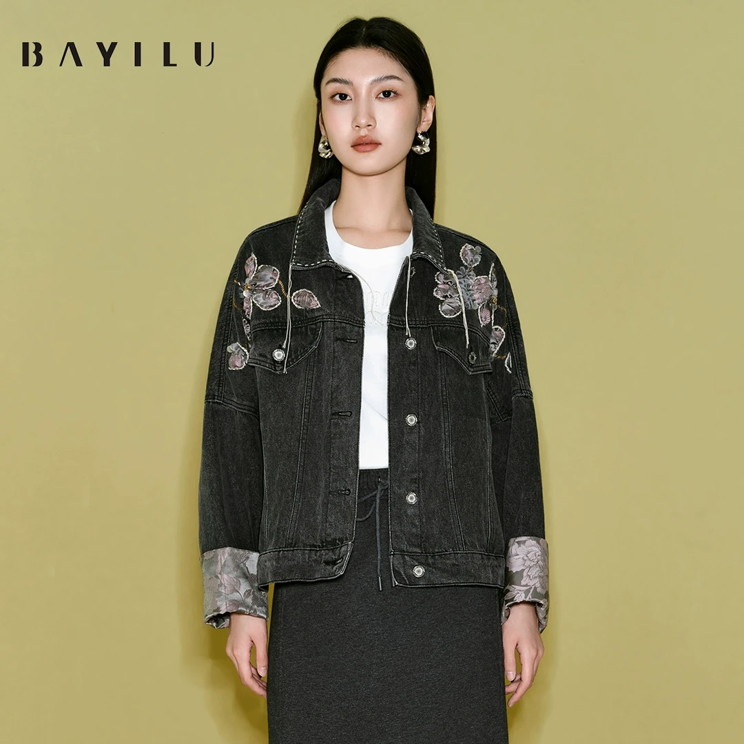 bayilu芭依璐2025春季新款短外套91W5018