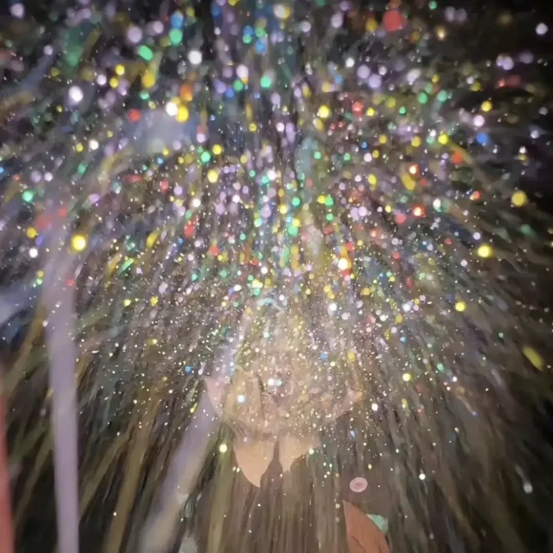 【拍照闪粉】圣诞氛围感拍照神器cdd银粉仿雪景烟花糖果闪粉冬季感