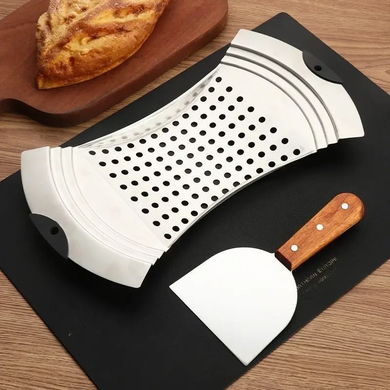 不锈钢抿面器疙瘩汤抿格斗压面器床面食凉虾工具面疙瘩