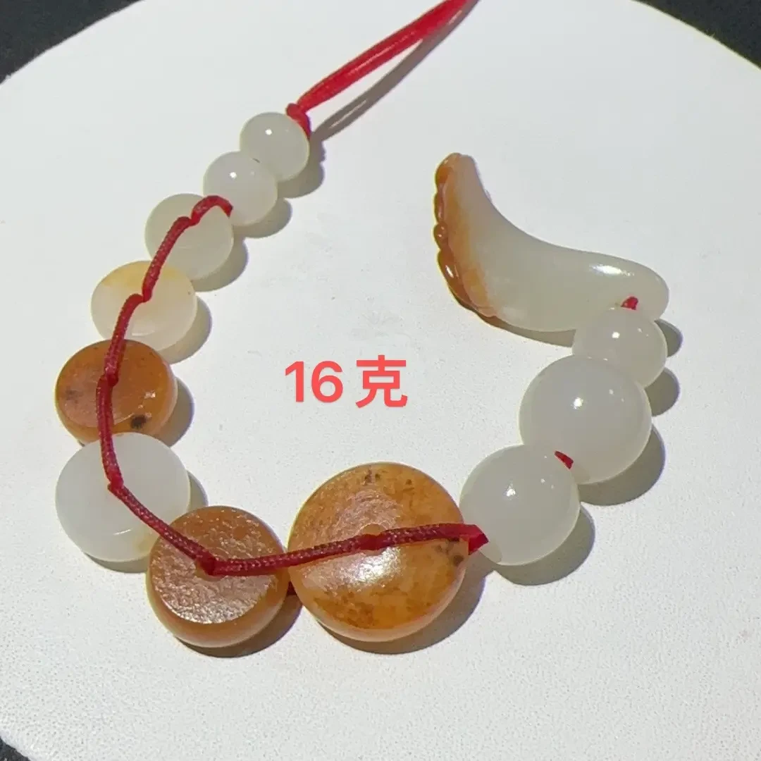 可自行调节的平安扣手绳