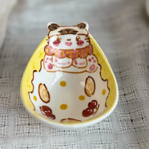 网红可爱卡通蘸料碟家用动物造型小料碟