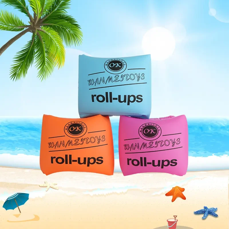 【教练推荐】加厚泳袖儿童游泳圈手臂浮袖大人儿童游泳手臂圈成人