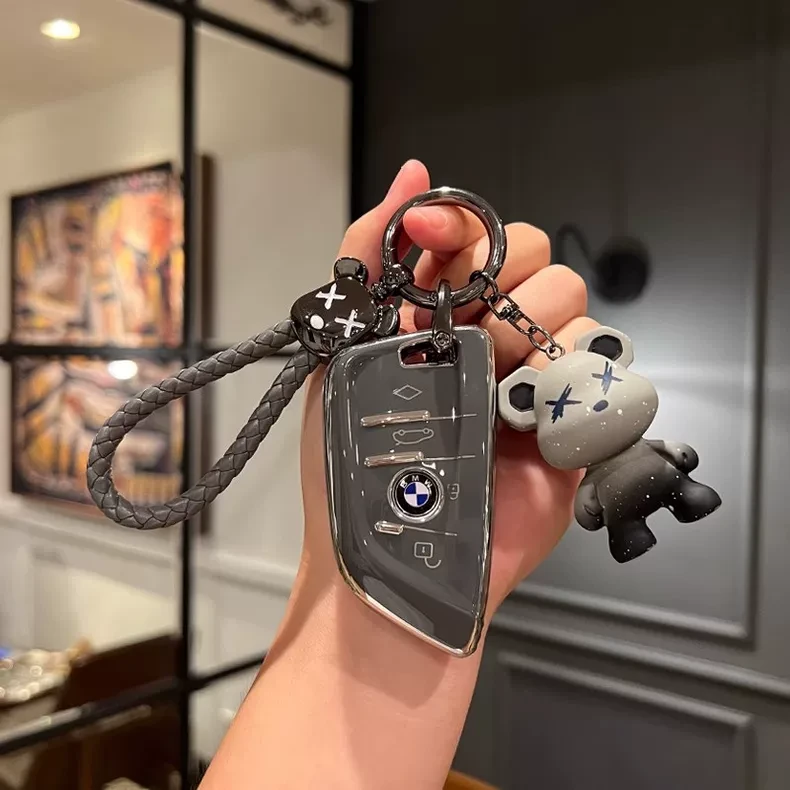 适用于宝马3系钥匙套320li三系5系530车x2扣x1女x3五系x5男525壳