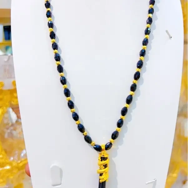 铜合金项链 星星/日月/云朵/宇宙民族风复古配饰黑色锁骨链颈链