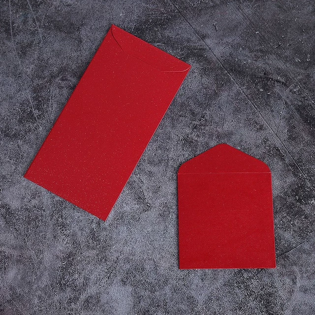 无字通用红包硬新年红包利是封婚庆10个装红包奖金商务红包可定制