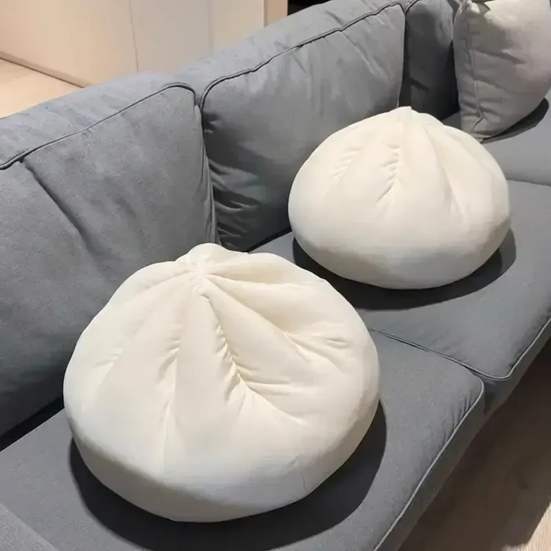 大肉包子抱枕小笼包腰枕沙发床头靠垫女生睡觉宿舍床上枕头创意LX