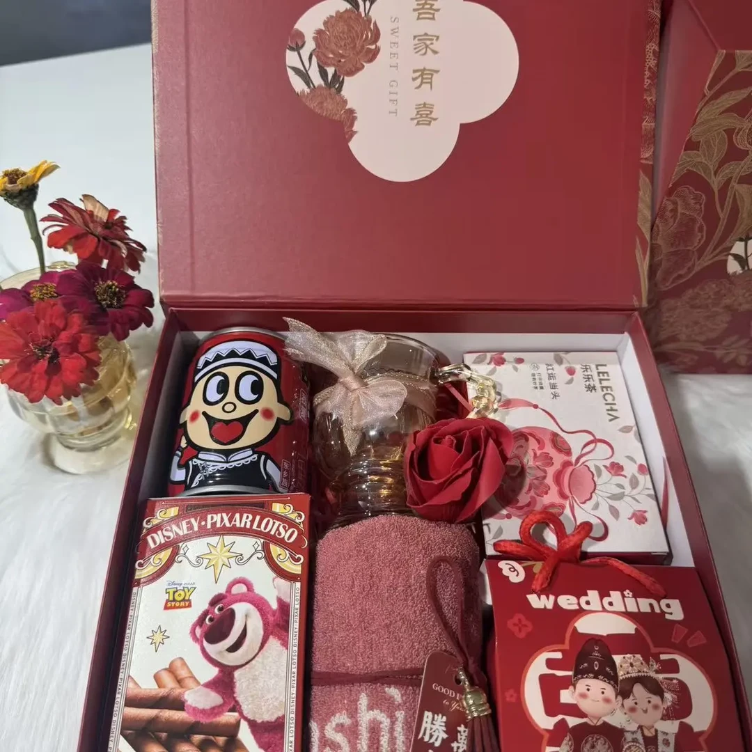 结婚伴手礼送新人新娘高档实用闺蜜婚礼回礼高级感礼盒