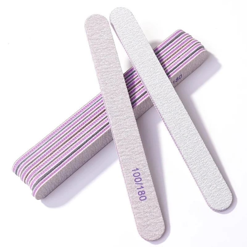 指甲锉磨指甲砂条搓条打磨条修甲抛光海绵挫条美甲店专用工具套装