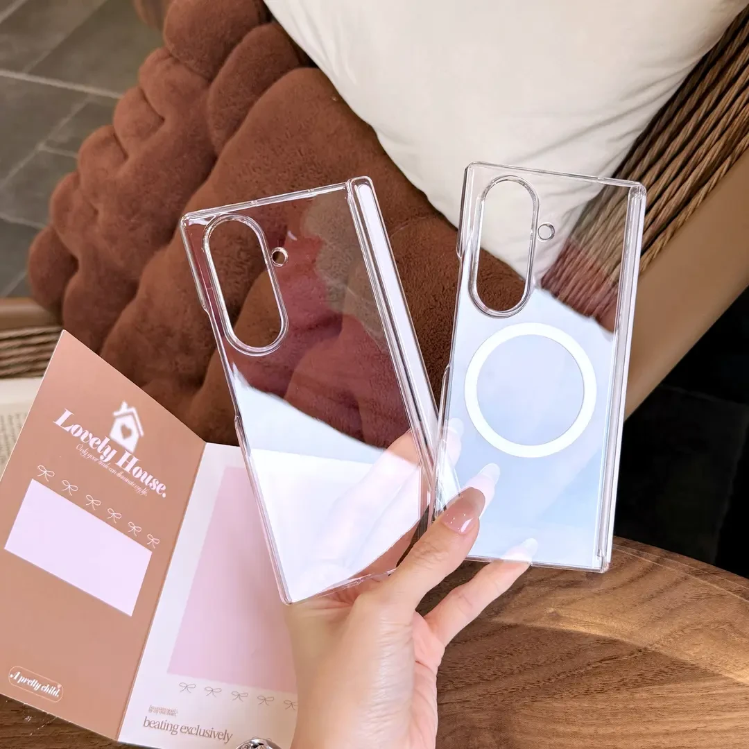 适用三星GalaxyZFold7手机壳新款商务Fold6简约轻奢Fold54硬壳W25