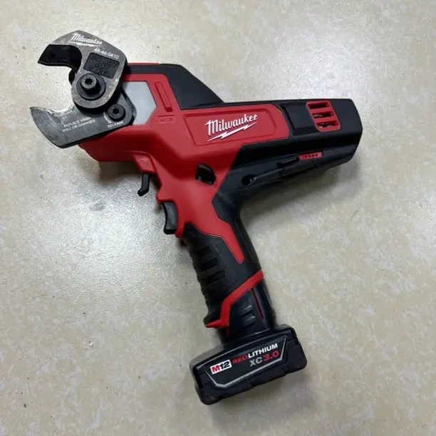 9成新 米沃奇12伏电缆剪电线剪锂电剪