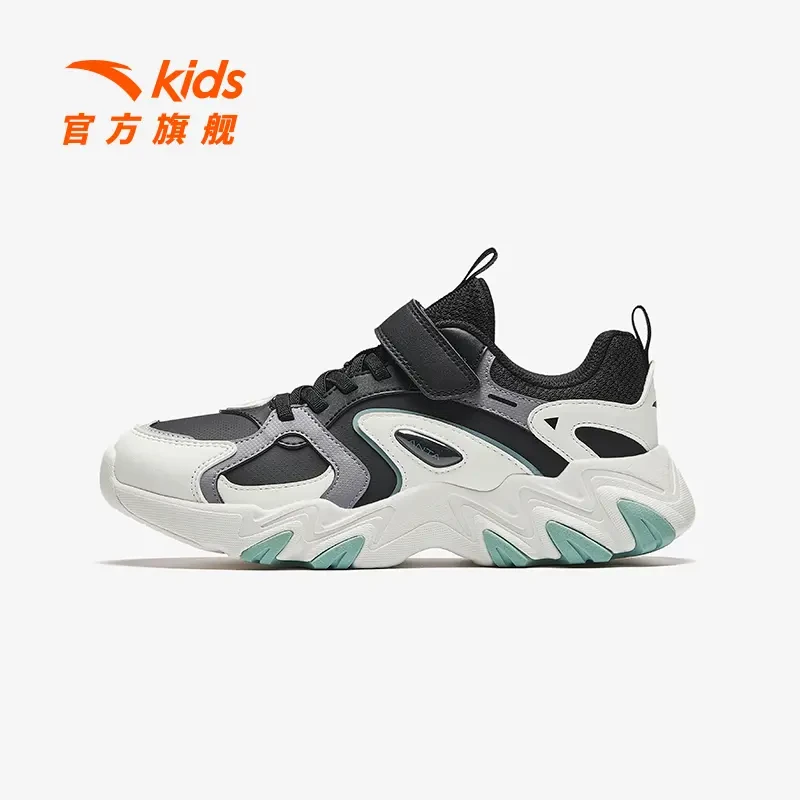【休闲鞋】安踏儿童男大童透气舒适防滑耐磨低帮休闲鞋潮312448816