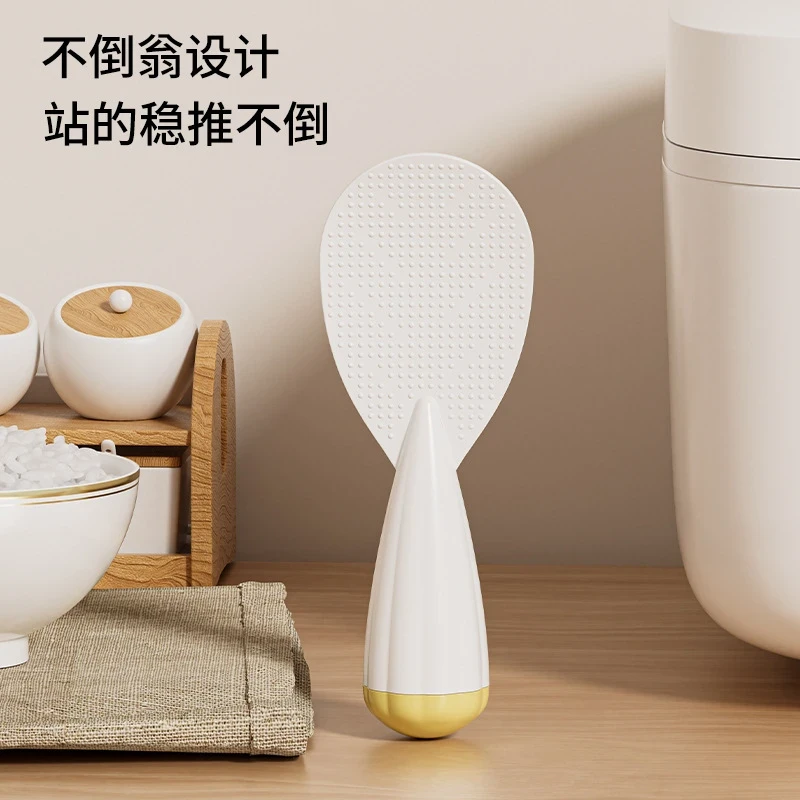 加厚不倒翁饭勺不沾米饭重力铲耐高温饭勺子铲子盛饭易清洗防粘