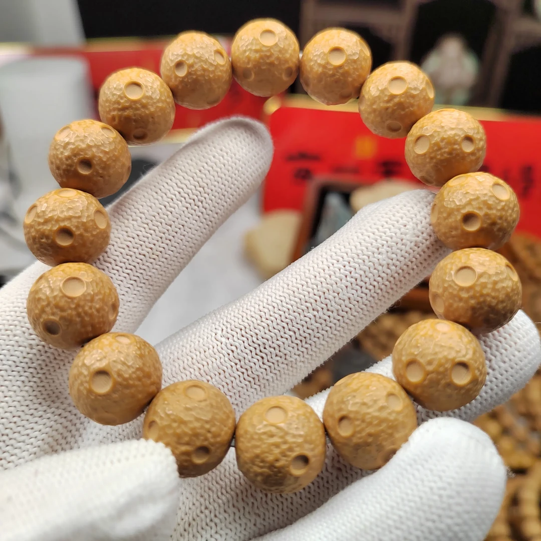 全品 【星球】 猴头核桃雕刻手串