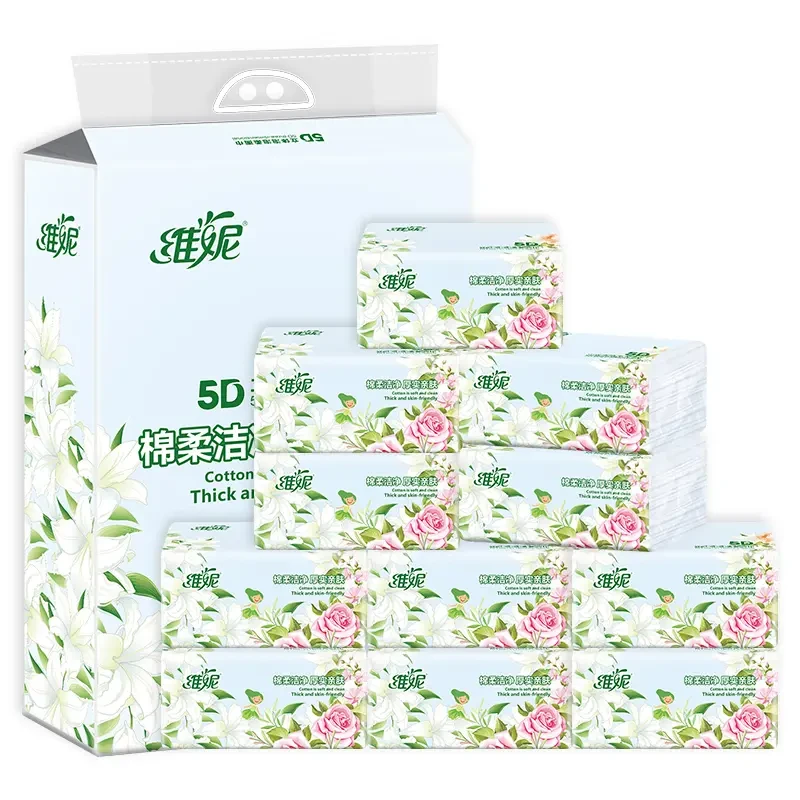 [特惠36包]维妮泡泡立体压花抽纸加厚大亲肤棉韧面巾餐巾居家生活