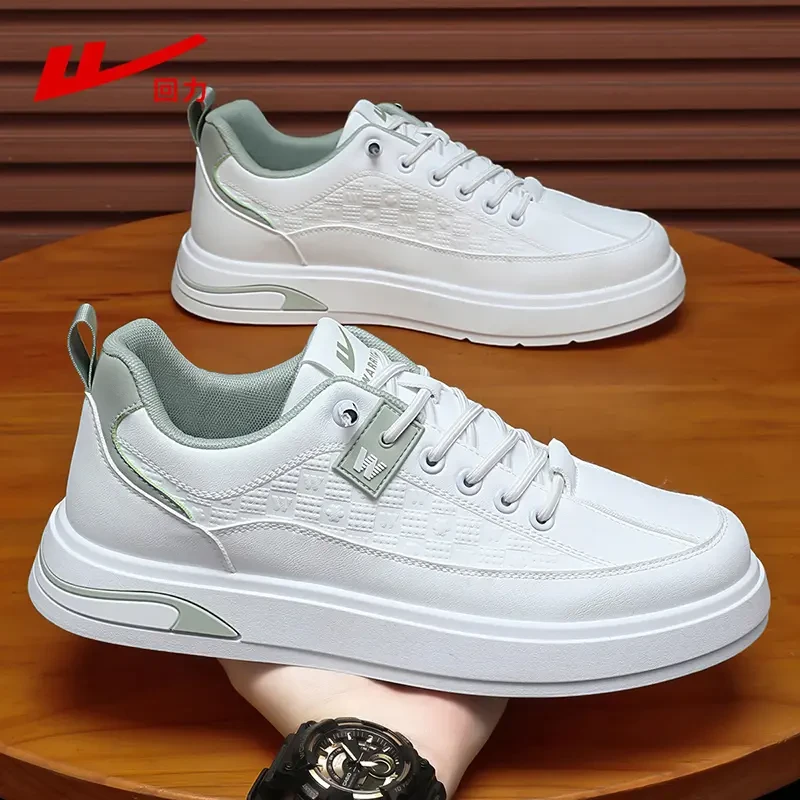 回力男鞋爆款新款低帮时尚休闲板鞋男士百搭轻便软底运动学生潮鞋