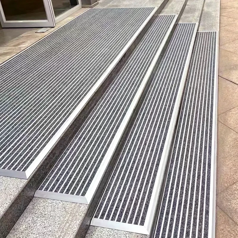 铝合金地垫入户门垫进门口楼梯台阶防滑条垫子室外门口脚踏垫