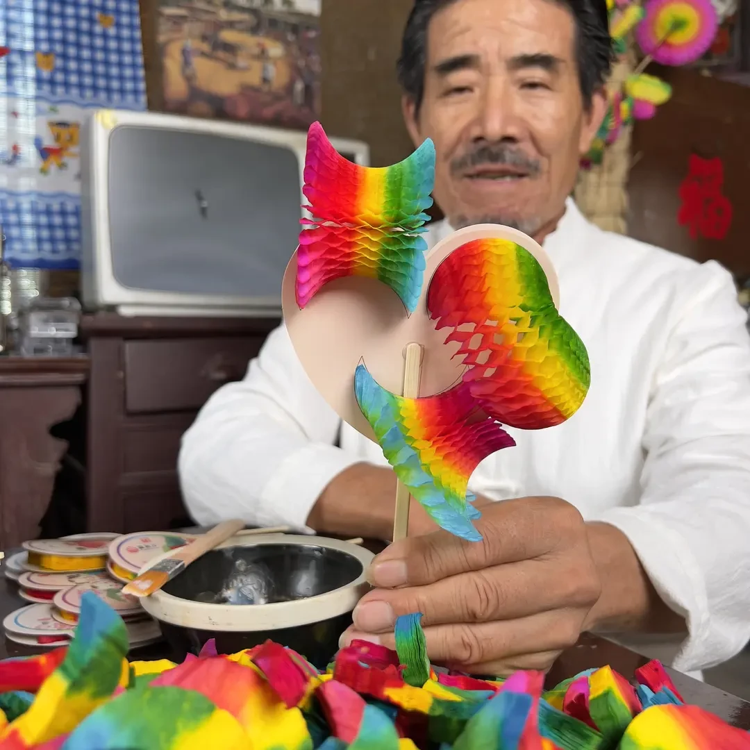 小时候的翻花翻花怀旧益智玩具翻花玩具翻里花折纸翻花手工儿童