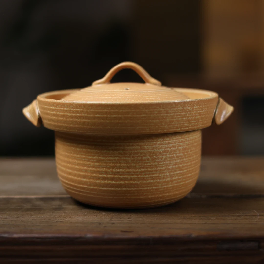 【慕白茶集】日式土锅（颜色随机发一个）（灰念0473）