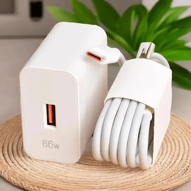 适用华为66超级快充数据线mate40/nova9充电器120荣耀typec快充线