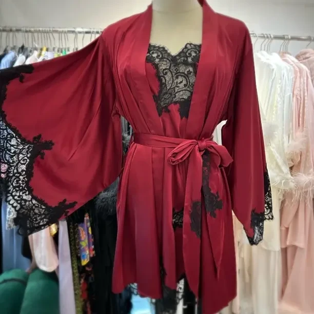 CLARAFARA轻奢吊带睡袍睡衣女家居服