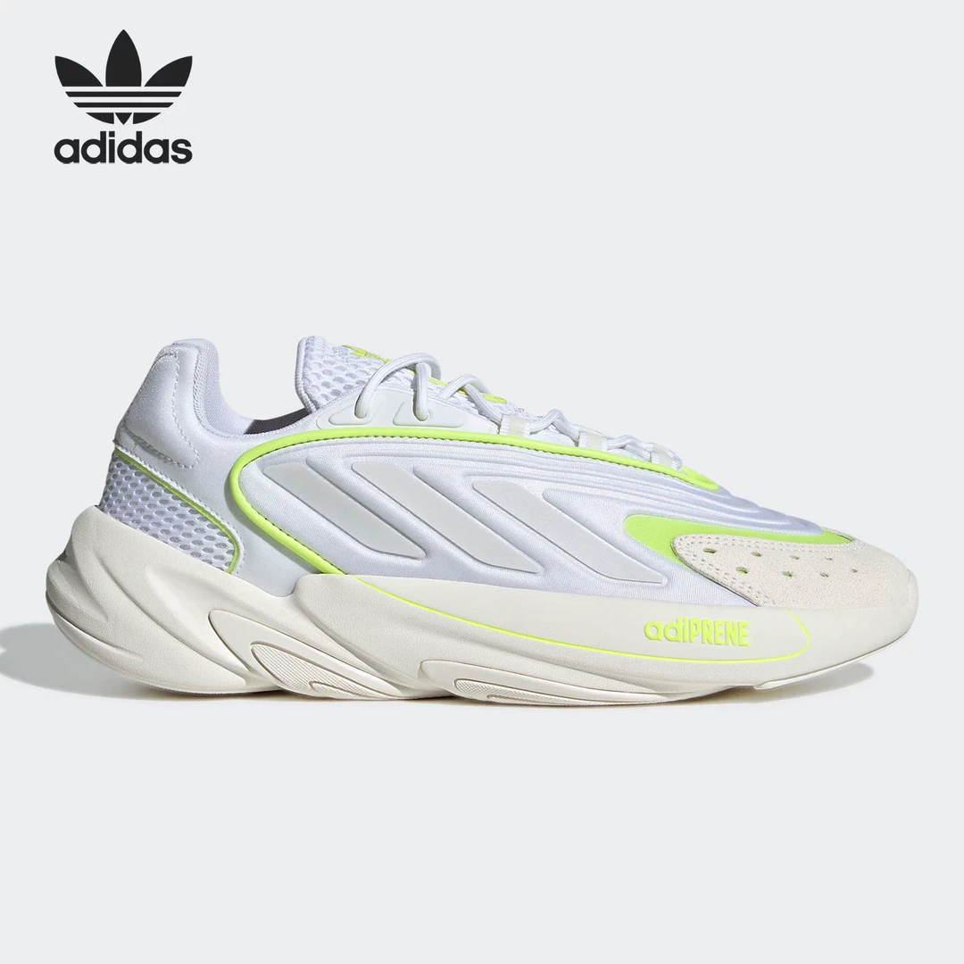 阿迪达斯三叶草男女鞋OZELIA老爹鞋休闲时尚运动男女跑步鞋GX3268