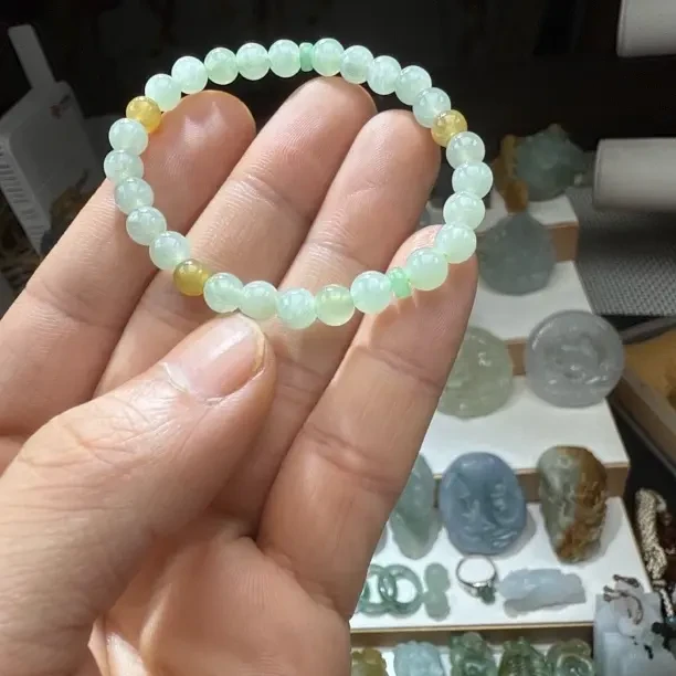 精美圆珠子女生气质饰品百搭手串