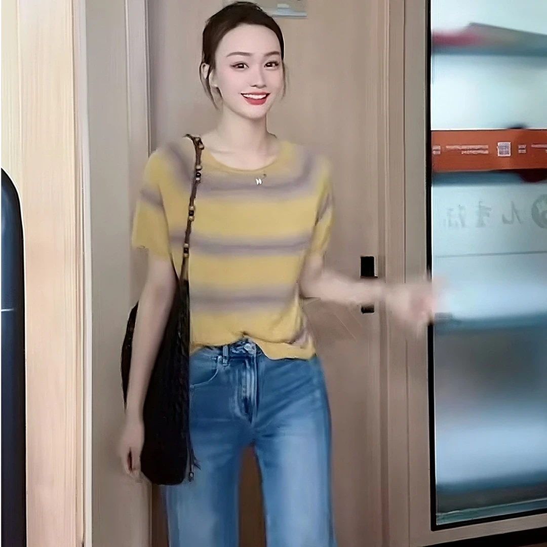 秒发货【巴黎7.12】（900-999）女士春夏穿搭欧若风穿搭#显瘦上衣