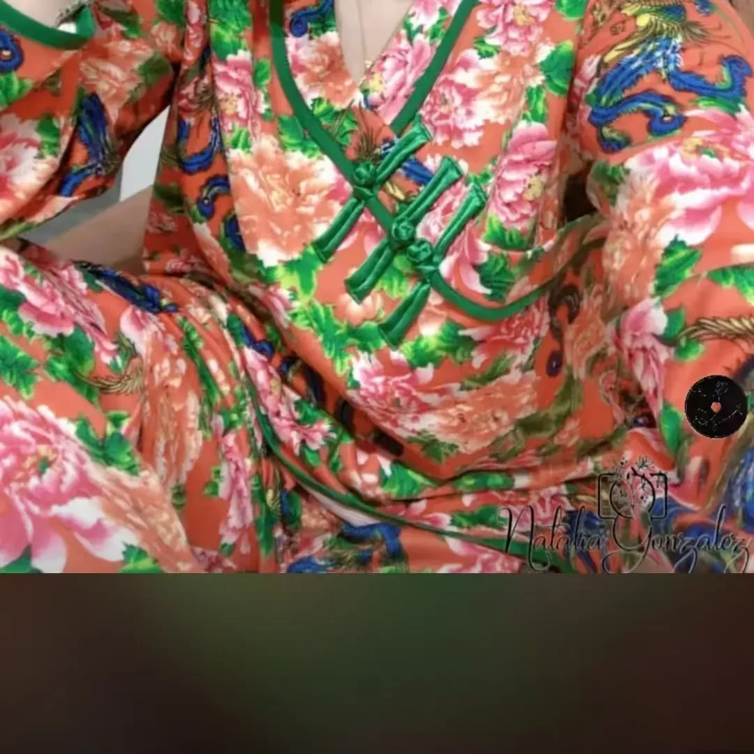 秋冬新款德绒保暖女睡衣盘扣大码宽松可外穿家居服