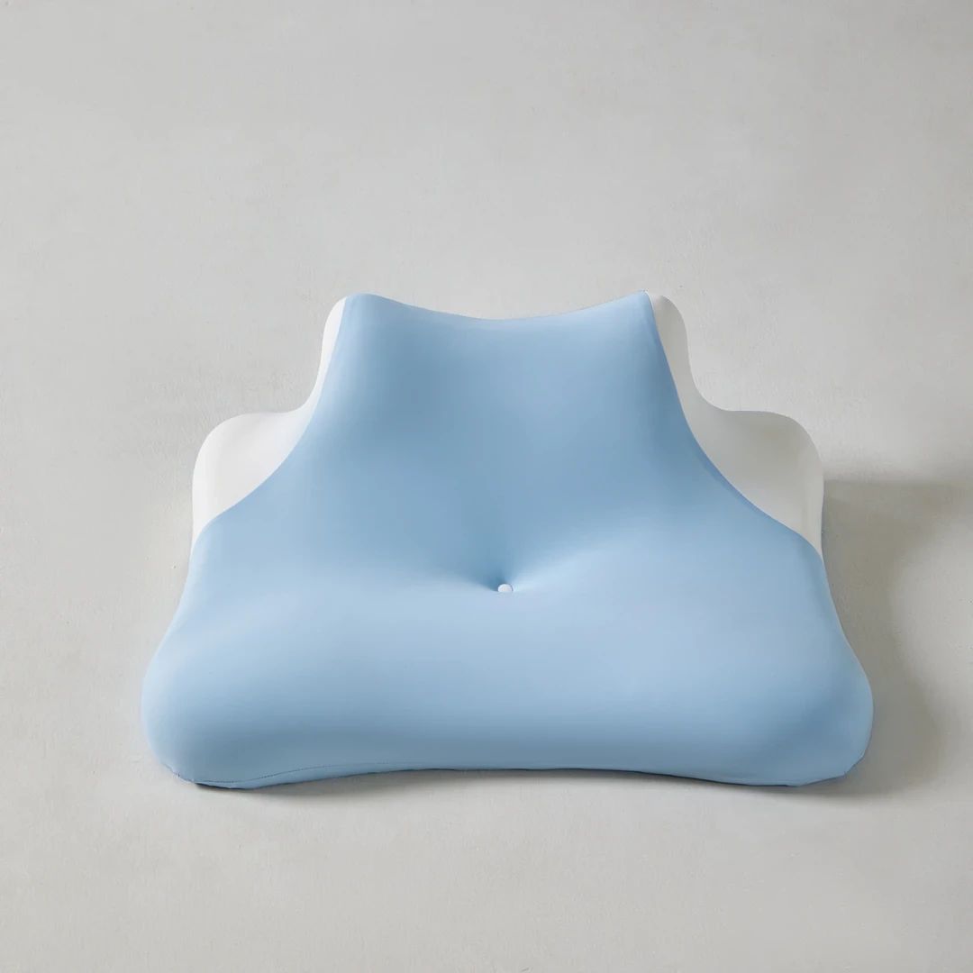 觉轻松正版明星同款夜猫枕玩手机专用枕记忆棉侧睡枕头