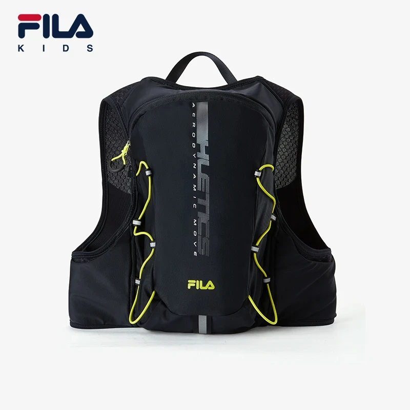 【斐乐儿童】2024新款男女中大童运动户外背心式双肩包K18B433102
