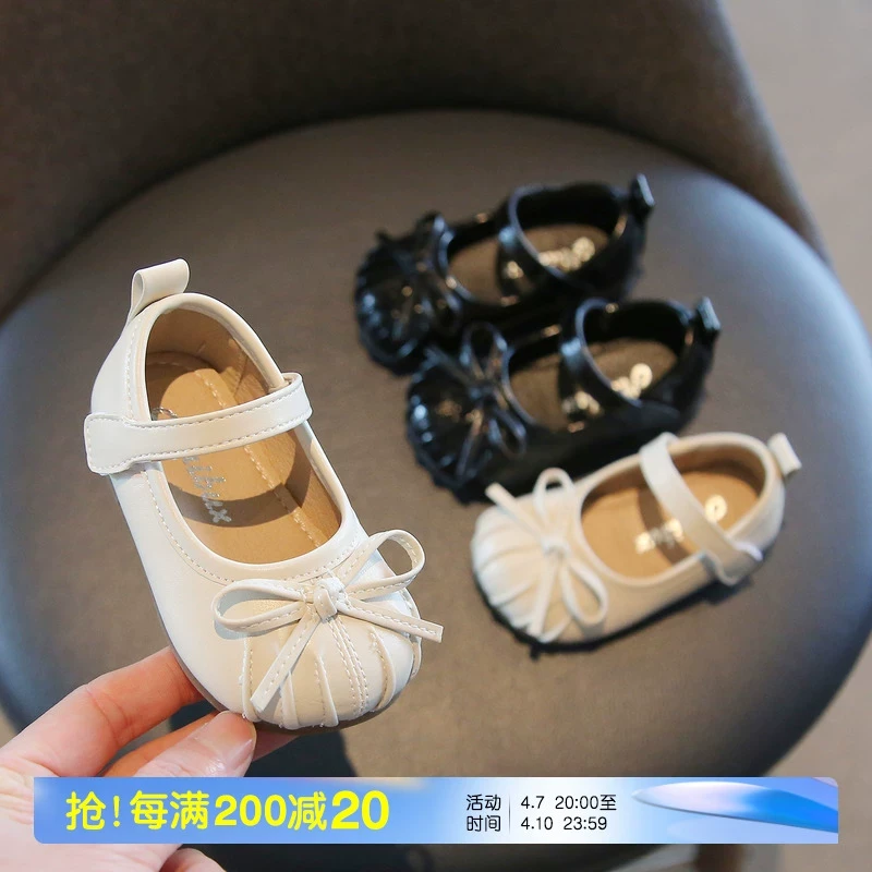 春秋季女宝宝鞋子婴儿童学步鞋软底公主鞋女童鞋小童皮鞋防滑单鞋
