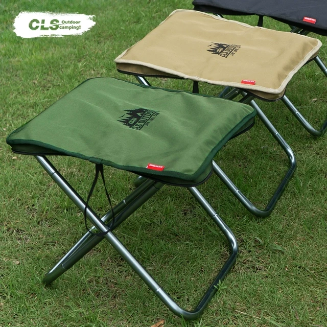 CLS特大号折叠椅户外露营车载收纳便携烧烤折叠凳写生椅钓鱼马扎