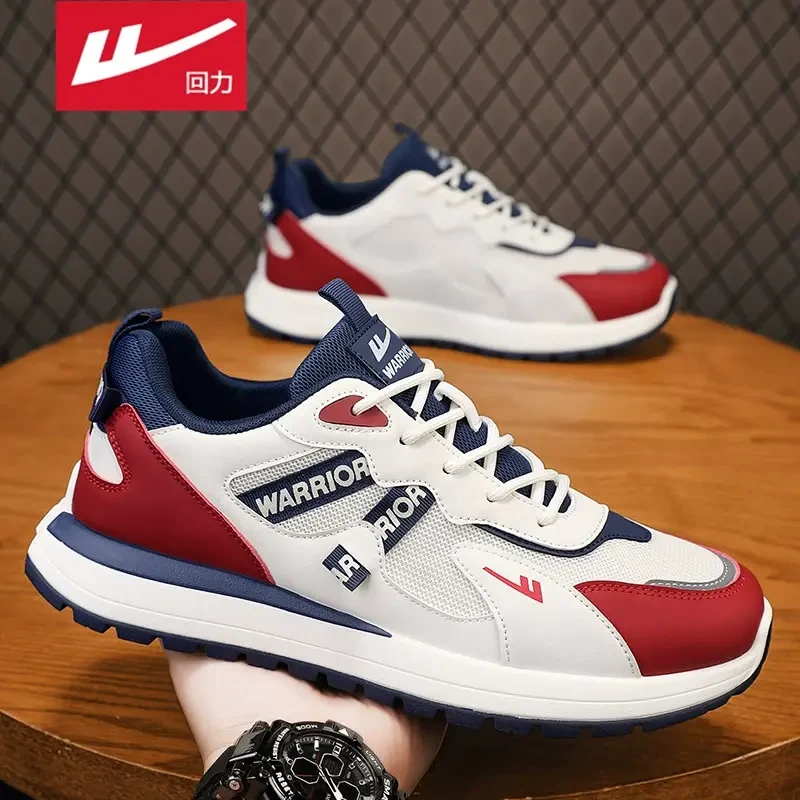 回力男鞋春季2025新款男士开车透气鞋防滑运动休闲鞋百搭网面潮鞋