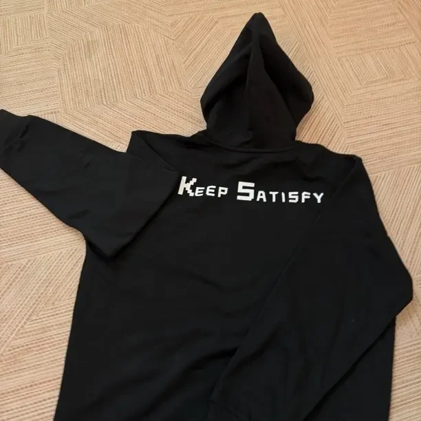 卫衣套头秋冬黑色户外圆领连帽男女同款百搭透气长袖男士