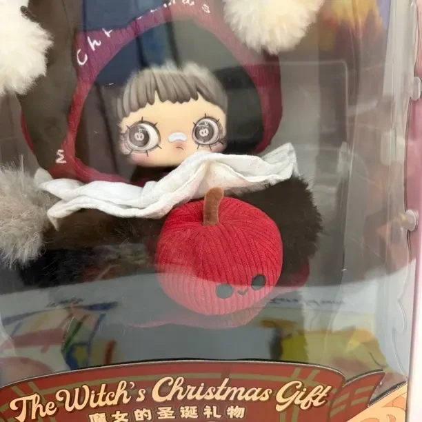 正品霉霉魔女的圣诞礼物北京展会限定限量吊卡毛绒盲盒礼物现货