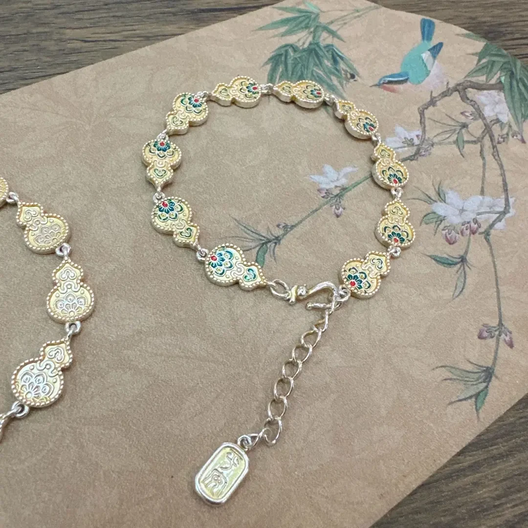 足银手链 22号【葫芦宝】银手链女