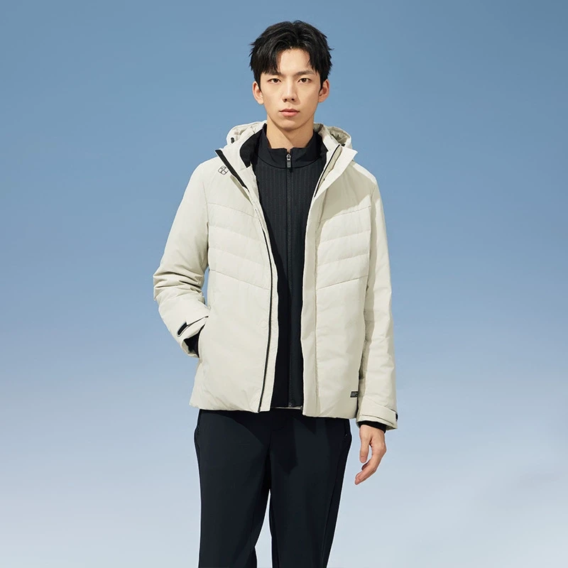 【90%鹅绒服】RAPIDO2024年秋冬男士KEEP HEAT保暖羽绒服CN4938X03