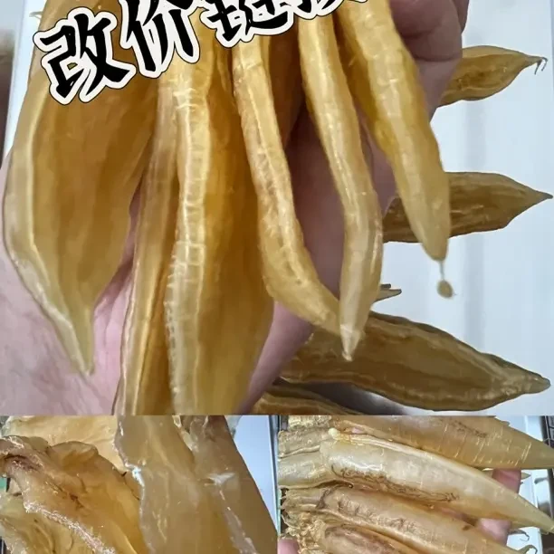 改价链接深海自晒北海各种鱼胶滋补煮汤炖奶养生