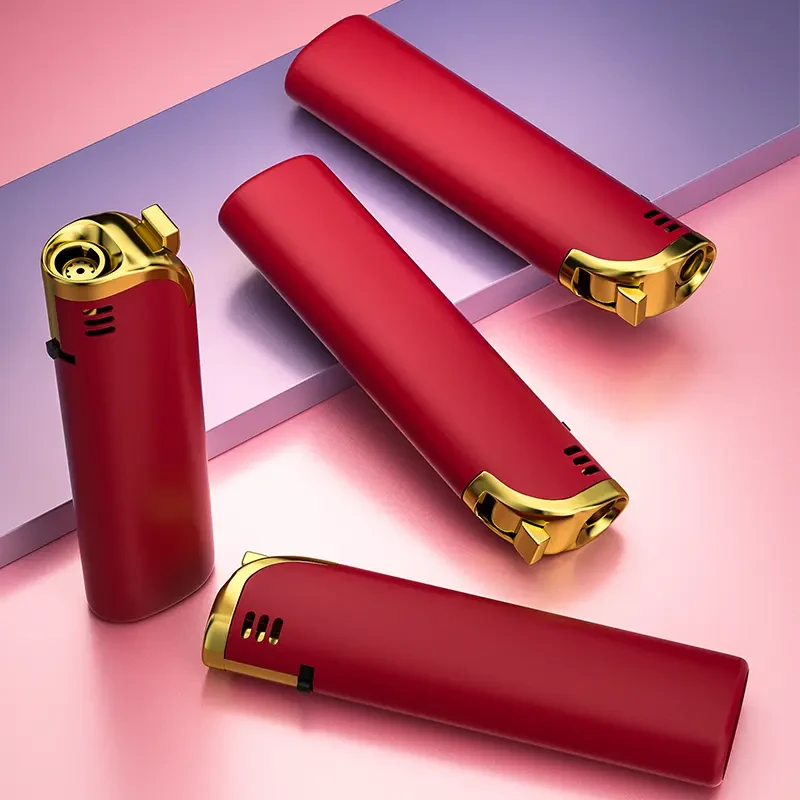 新款肤感橡皮漆金属防风打火机耐用2025款充气批发定制订做印字款