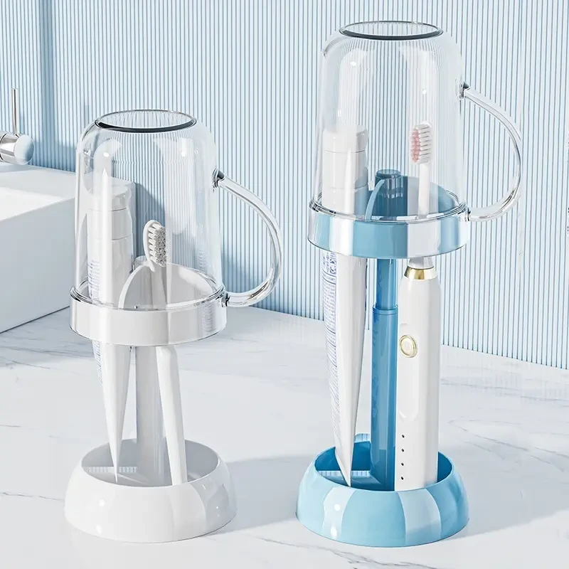 漱口杯防霉寝室刷牙杯子牙刷防尘住校生宿舍洗漱用品分格置物用具