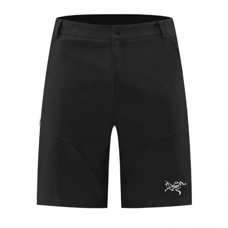 鸟家高品质刺绣新款夏季男士五分裤短裤户外运动休闲冰感速干裤潮