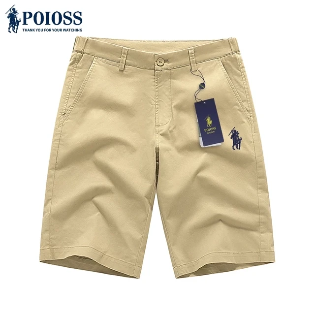 POLOSS高登保罗男士休闲短裤2025新款夏季时尚舒适短裤男款五分裤