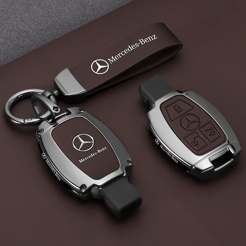 奔驰gla200钥匙套a180l威霆v260车c200l扣glc260包glk300壳插入式