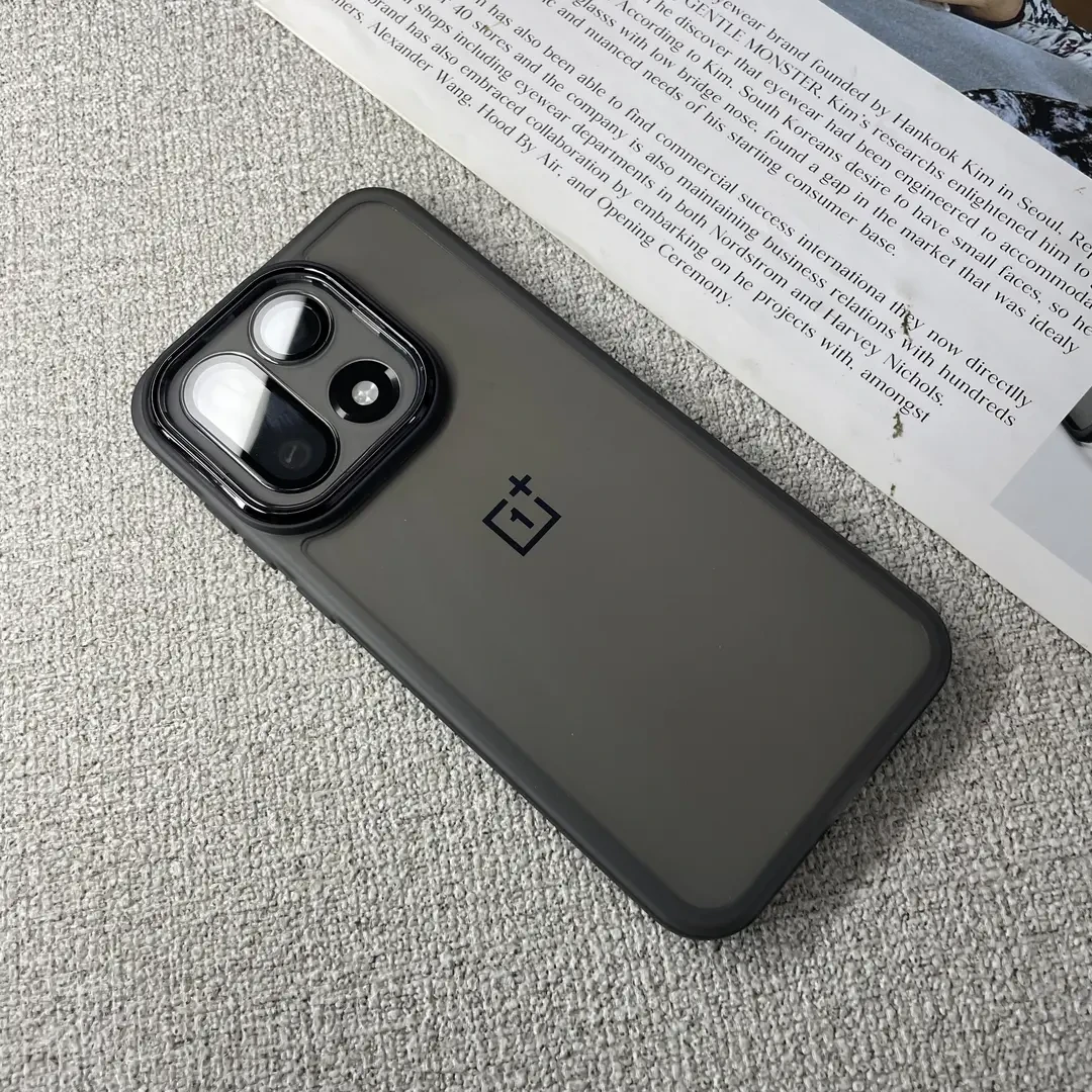 适用一加15手机壳自带镜头膜新款oneplus15软壳防摔滑透明硅胶