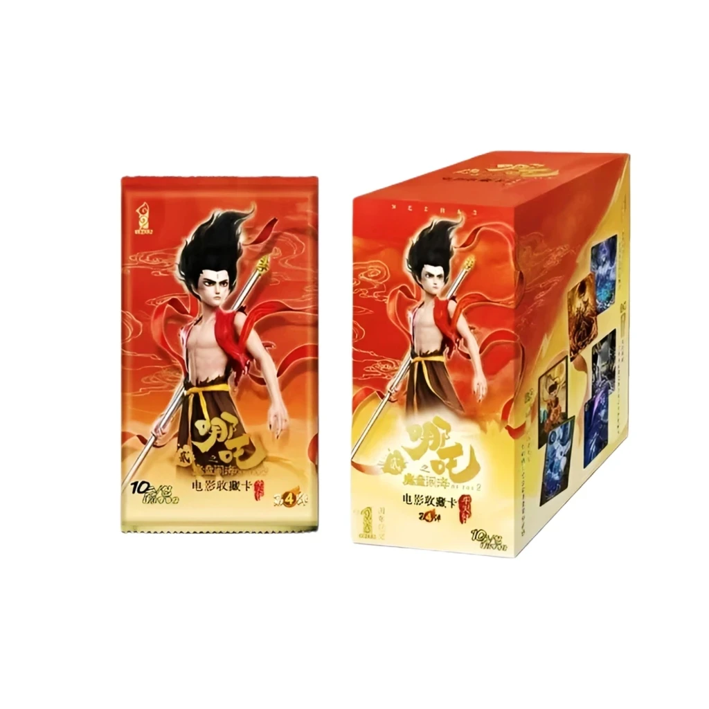 【好好代拆】狂暴-卡游-哪吒斗天包-第四弹收藏卡牌盲盒