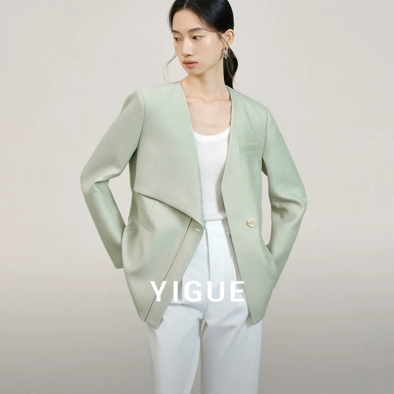 亦谷西装外套女装2025年春季新款高级感今年流行爆款上衣G5CAX086