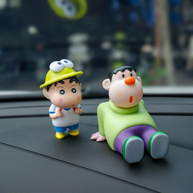 歪头坐姿胖虎车载摆件创意汽车内饰品2025新款玩偶可爱中控台装饰