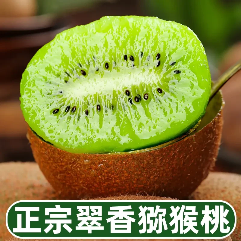 正宗【陕西周至翠香猕猴桃】当季新鲜绿色水果 宝宝孕妈妈的维C