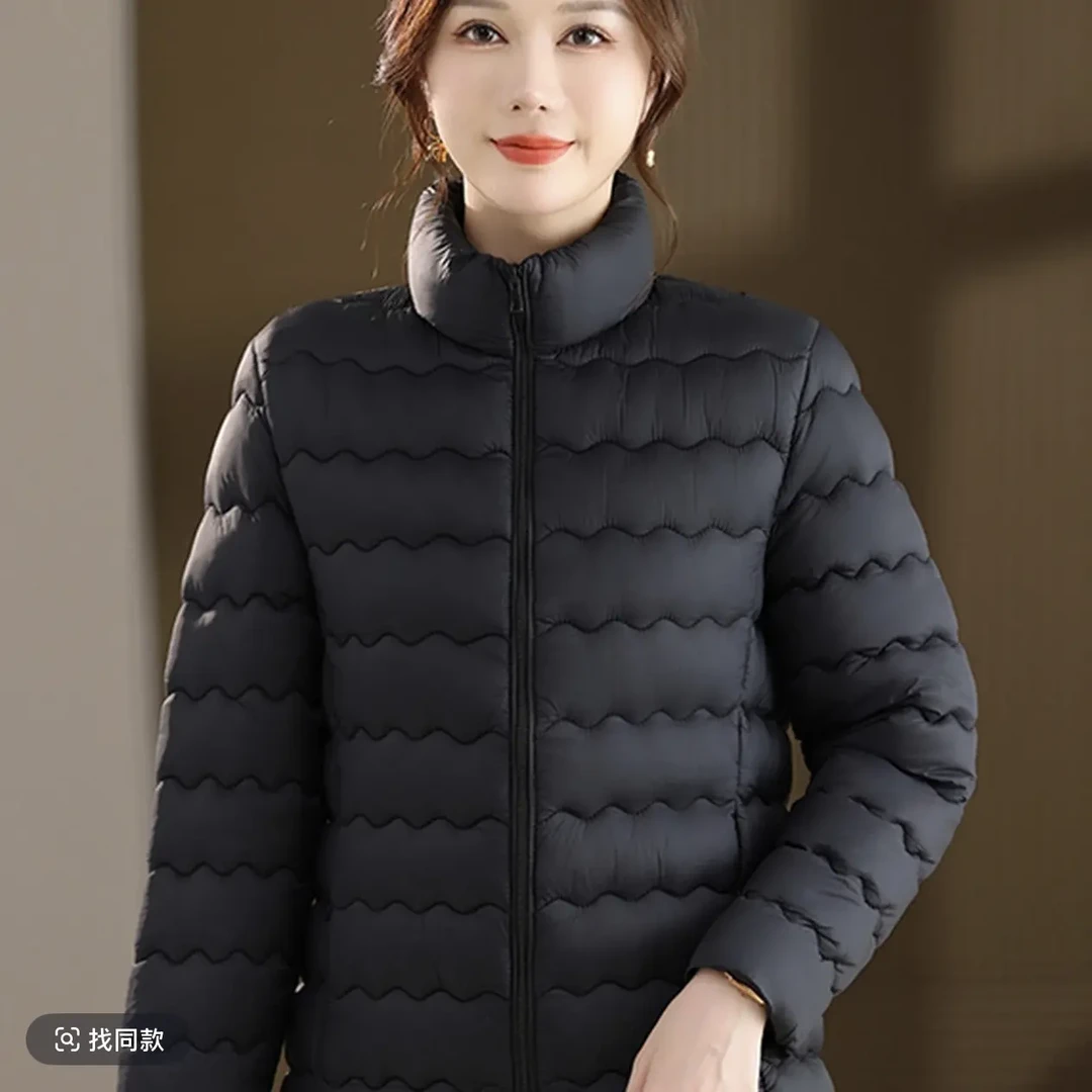 冬季棉服外套加厚保暖立领棉袄短款时尚气质女装